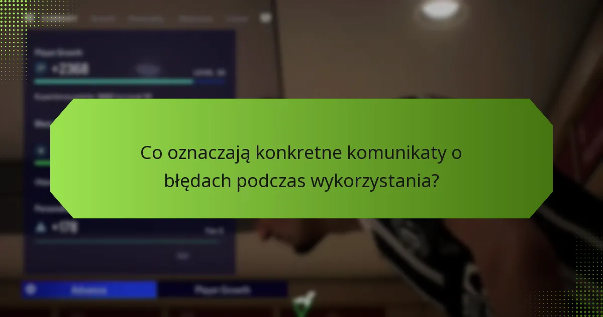 Jak mogę rozwiązać problemy z wykorzystaniem kodów FUT?