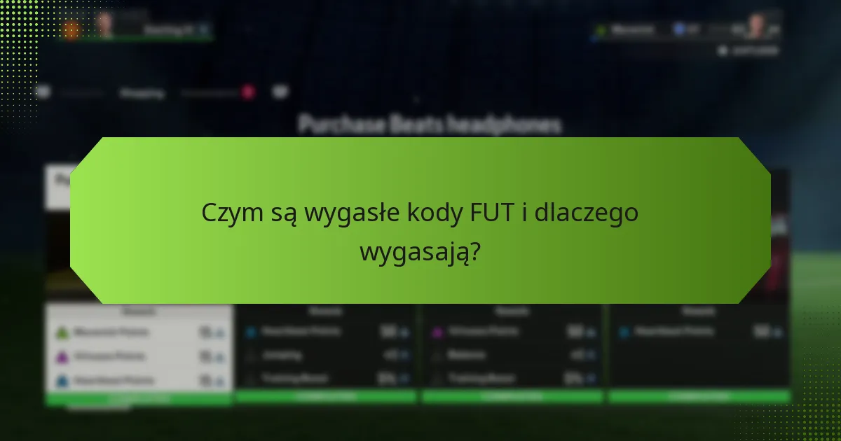 Jakie są konsekwencje używania wygasłych kodów FUT?