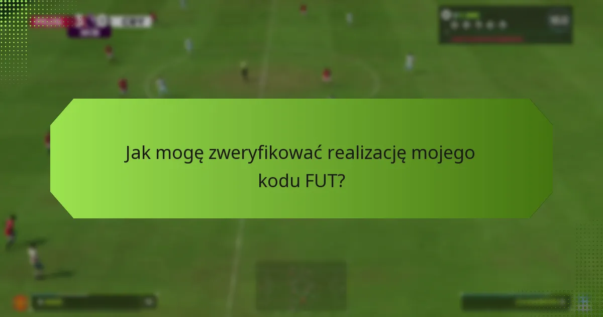Jak zrealizować kody FUT w grze?