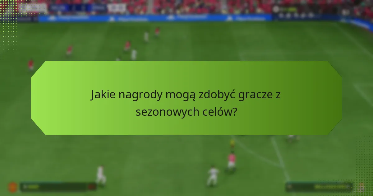 Kiedy odbywają się wydarzenia i cele sezonowe?
